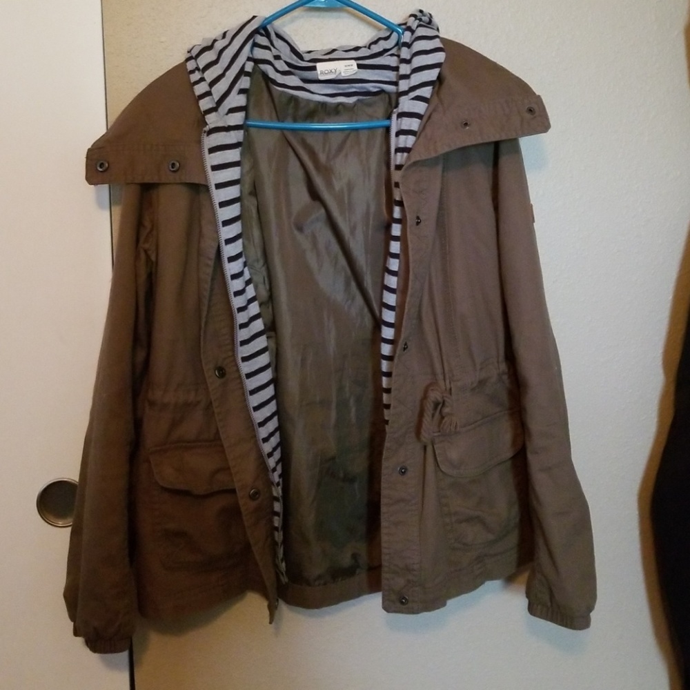 Army green jacket
